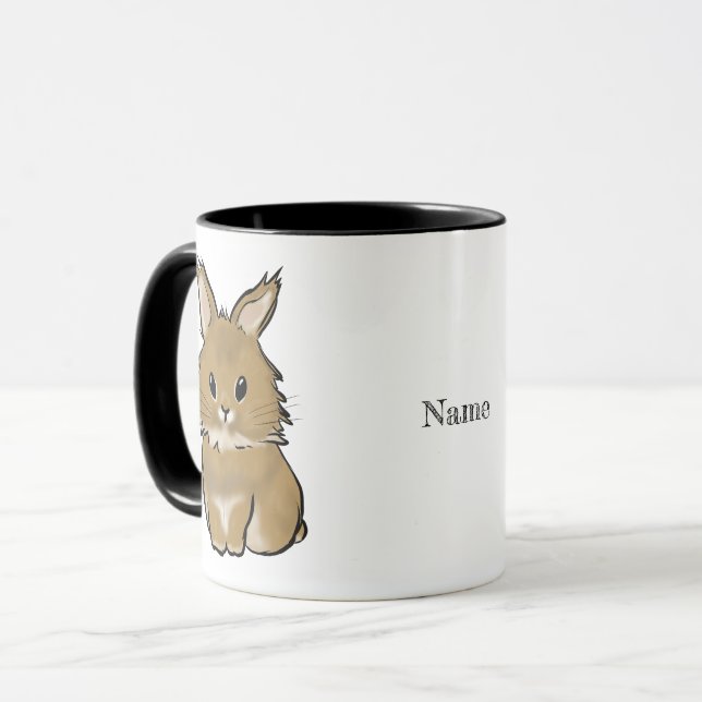 Mug Lapin tête de lion  (Devant gauche)