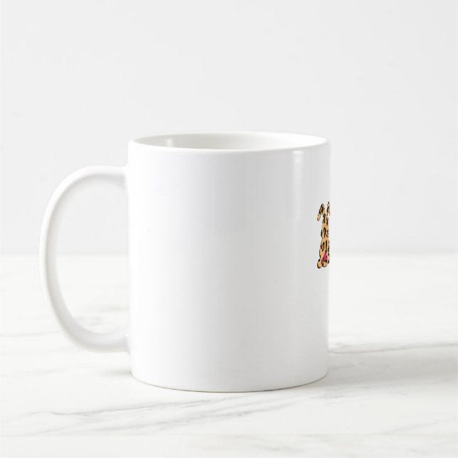 Mug Lapins Bunnies Camouflage léopard Joyeux Pâques (Gauche)