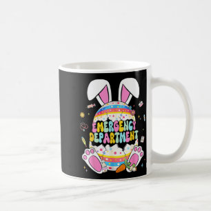 Mug Lapins de Pâques Infirmière des urgences service d