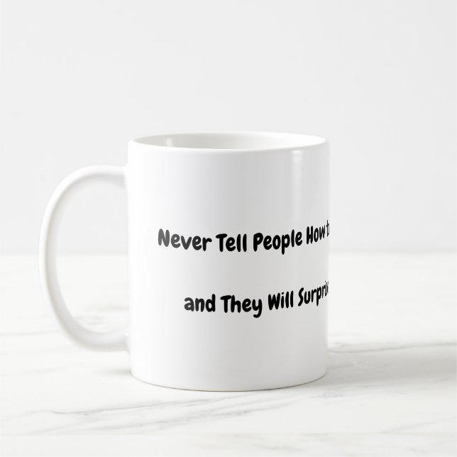 Mug L'approche du leadership (Gauche)