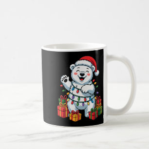 Mug Lar Bear Chapeau de Père Noël Amoureux des Animaux