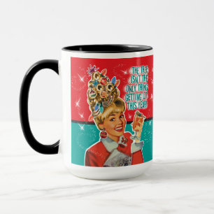 Mug L'arbre n'est pas la seule chose qui s'illumine