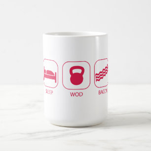 Mug Lard du sommeil WOD - séance d'entraînement et