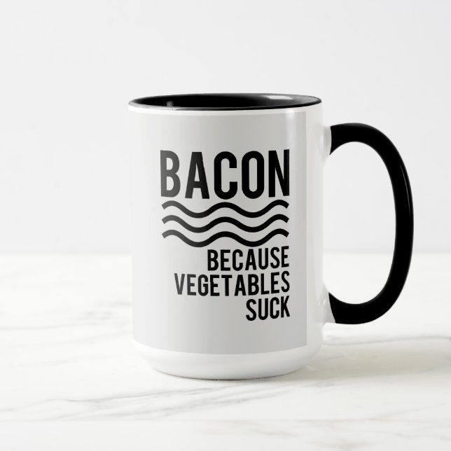 Mug Lard ! ! Puisque les légumes sucent (Droite)
