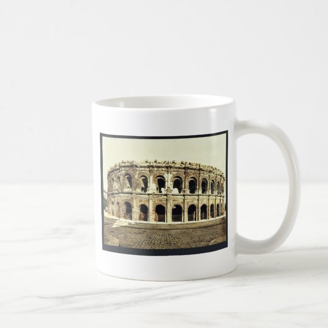 Mug L'arène, extérieur, cru Photoch de Nîmes, France (Droite)