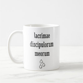 Mug Larmes De Mes Étudiants Latins - Drôle Enseignant