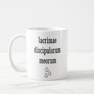Mug Larmes De Mes Étudiants Latins - Drôle Enseignant 