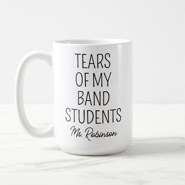 Mug Larmes de mon groupe Étudiants, Appréciation de l' (Gauche)