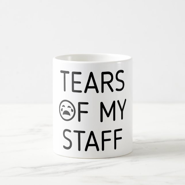 Mug Larmes de mon personnel (Centre)