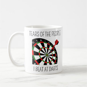 Mug Larmes des gens que j'ai battus aux fléchettes