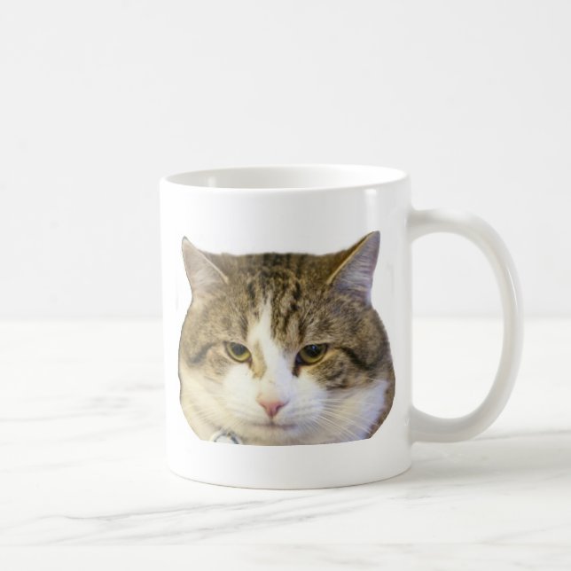 Mug Larry le visage de chat de Downing Street (Droite)