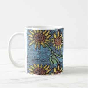 Mug L'art des enfants pour le CHOC - Les tournesols po