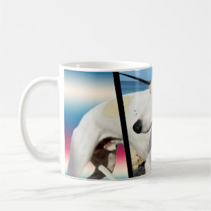Mug L'Art Dimensionnel Chien Blanc,