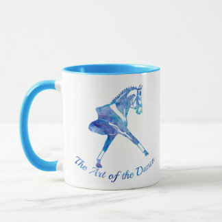 Mug L'art du cheval de dressage de danse -