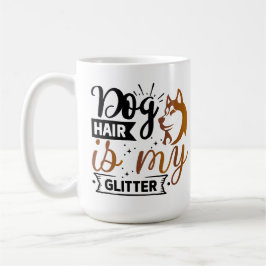 Mug L'art du chien positif | Devis motivationnel