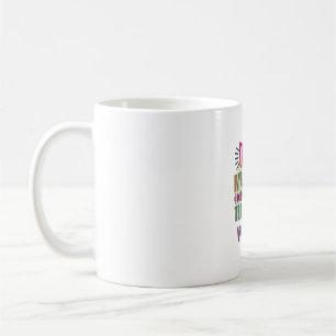 Mug L'art enseignant ne me forcent pas à utiliser ma v