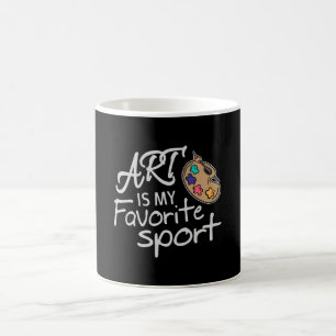 Mug L'art est mon sport favori