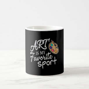 Mug L'art est mon sport favori