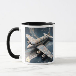 Mug "L'Artistère Aérienne : Le Jet À Base De Marbre"