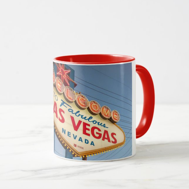 Mug Las Vegas, Nevada - (Devant droit)