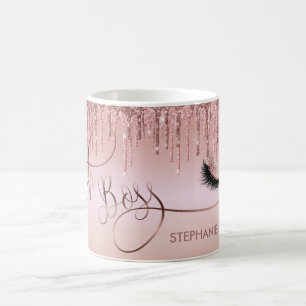 Mug Lash Boss Lashes Rose Gold Driving Gold