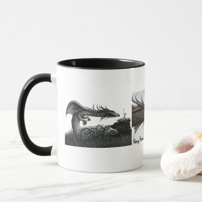 Mug L'Assistant Garçon et le Dragon (Avec donut)