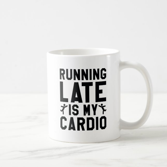 Mug Late de Running (Droite)