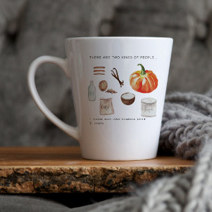 Mug Latte Amoureux de la Saveur de Citrouille