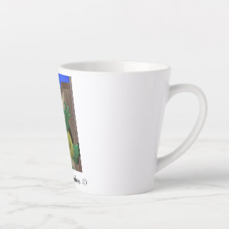 Mug Latte-fun photo d'Augie la Tortue