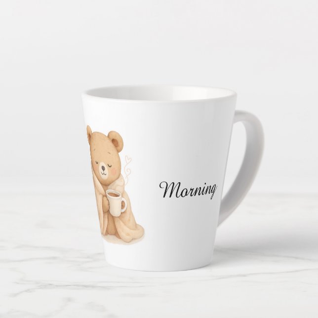 Mug Latte Ours Mignon (Angle droit)