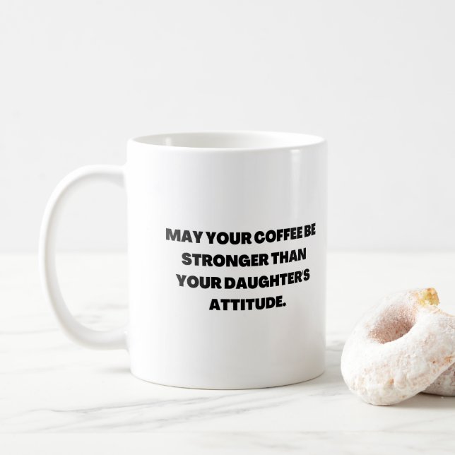 Mug L'attitude de la fille (Avec donut)