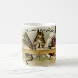 Mug "L'attitude féline est tout!"