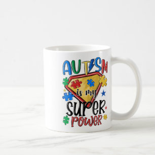 Mug L'autisme est mon super pouvoir Sensibilisation su