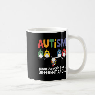 Mug L'Autisme Voit Le Monde D'Un Autre Angle Coupé
