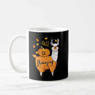 Mug L'Automne Est En Train De Lézarder Funny Llama Alp