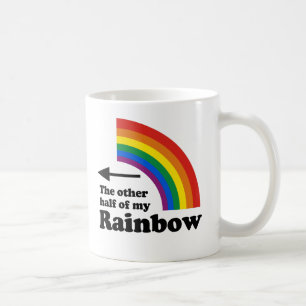 Mug L'Autre Moitié de Mon Arc-en-ciel (Côté Droit)