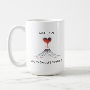 Mug Lave chaude/U Magma Life Complete - Joli jeu de gé