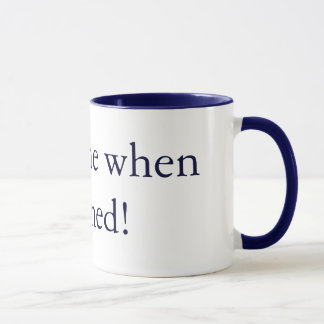 Mug Lave-moi quand tu as fini ! Dessins De Ché Dean