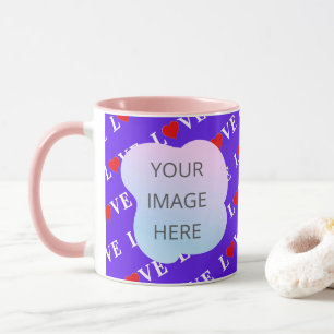 Mug Lavende LOVE élégant