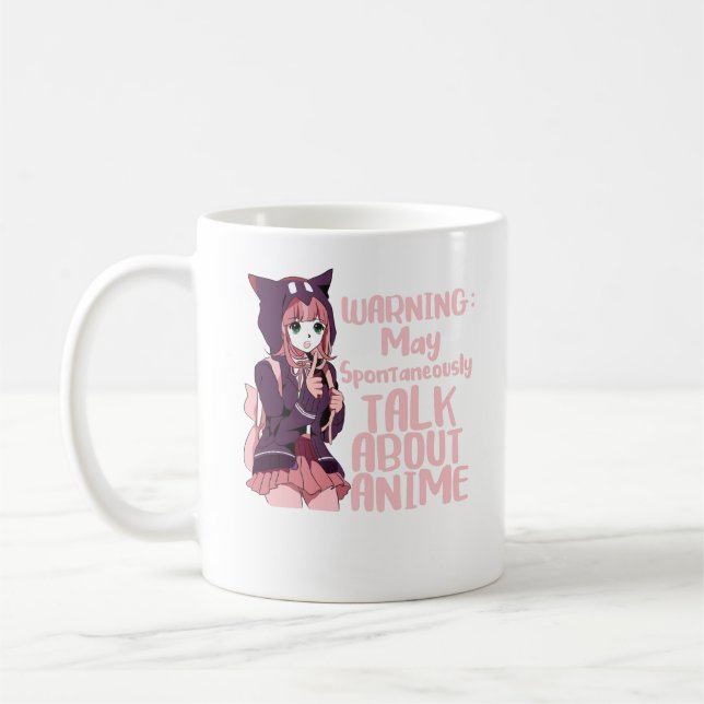 Mug L'avertissement peut spontanément parler de (Gauche)