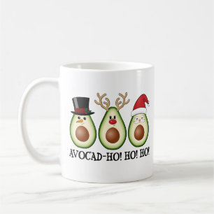 Mug L'Avocado de Noël Frosty, Rudolph et Père Noël