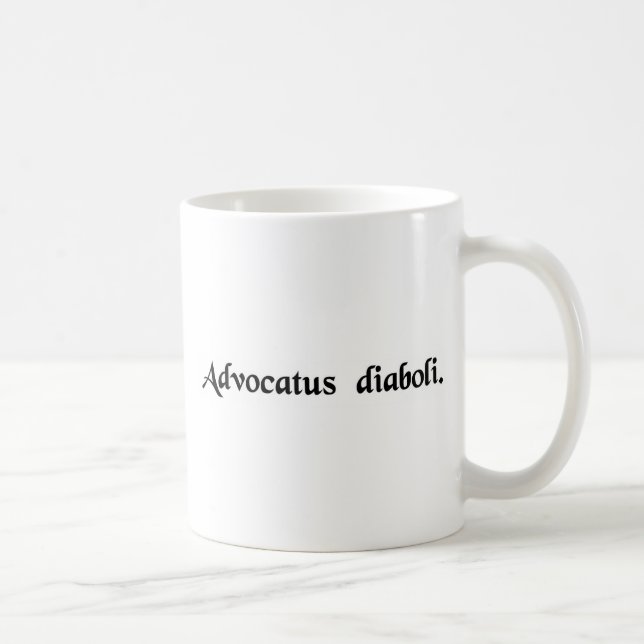 Mug L'avocat de diable (Droite)