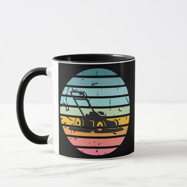 Mug Lawn Mowing Gift  (Gauche)