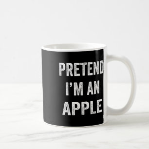Mug Lazy Halloween Prétendre Je suis Apple Funny Hallo