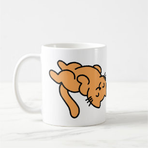 Mug Lazy Orange Cat