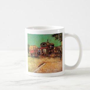 Mug L'campement des Tziganes avec Caravanes, Van Gogh