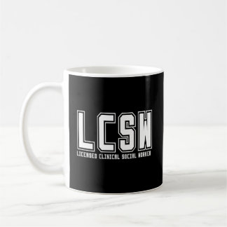Mug Lcsw Clinique Social Travailleur Graduation