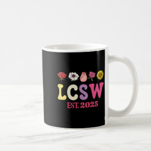 Mug Lcsw Est 2025 Graduation Licence Clinique Social