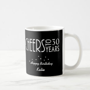Mug le 30ème ou N'IMPORTE QUEL ÂGE encourage la tass