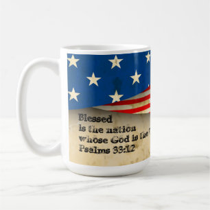 Mug Le 33:12 de psaumes de vers de bible sur un cru